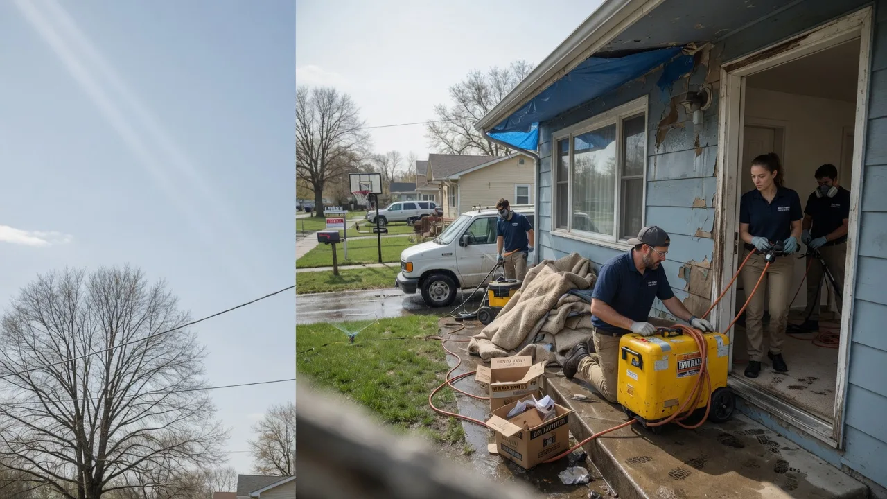Basement Flood Cleanup in Casa, AR near me
